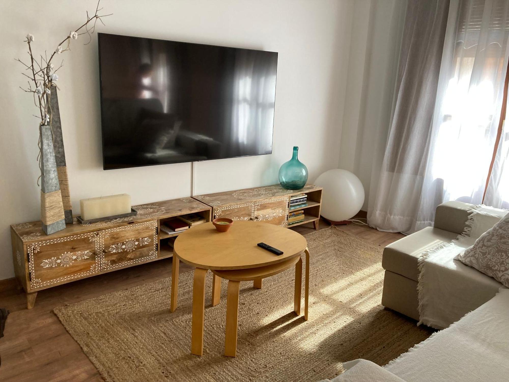 Apartamento Centrico, Climatizado Y Totalmente Equipado De 3 Habitaciones Para 6-7 Personas 圣科洛马·德法尔 外观 照片