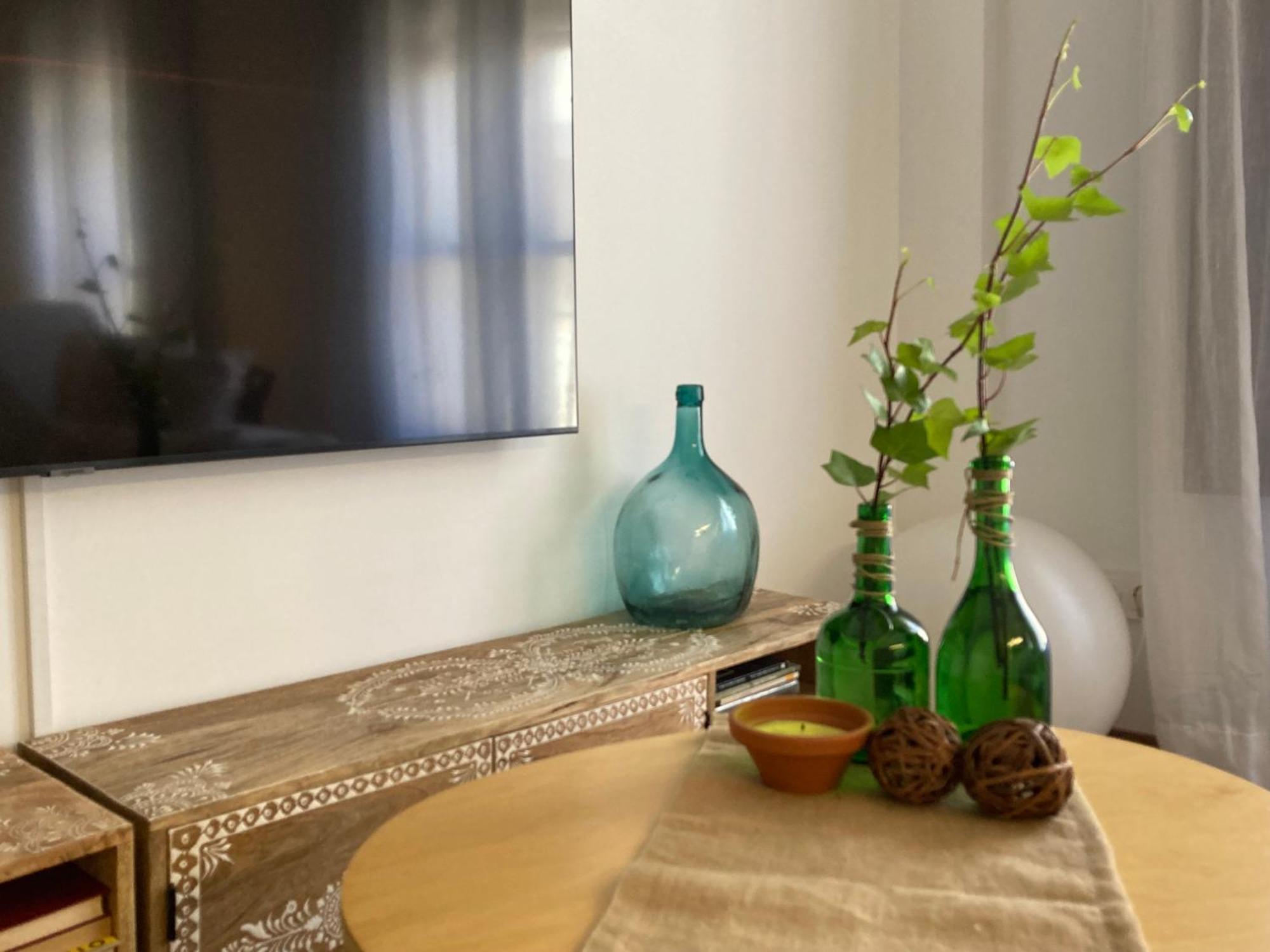 Apartamento Centrico, Climatizado Y Totalmente Equipado De 3 Habitaciones Para 6-7 Personas 圣科洛马·德法尔 外观 照片
