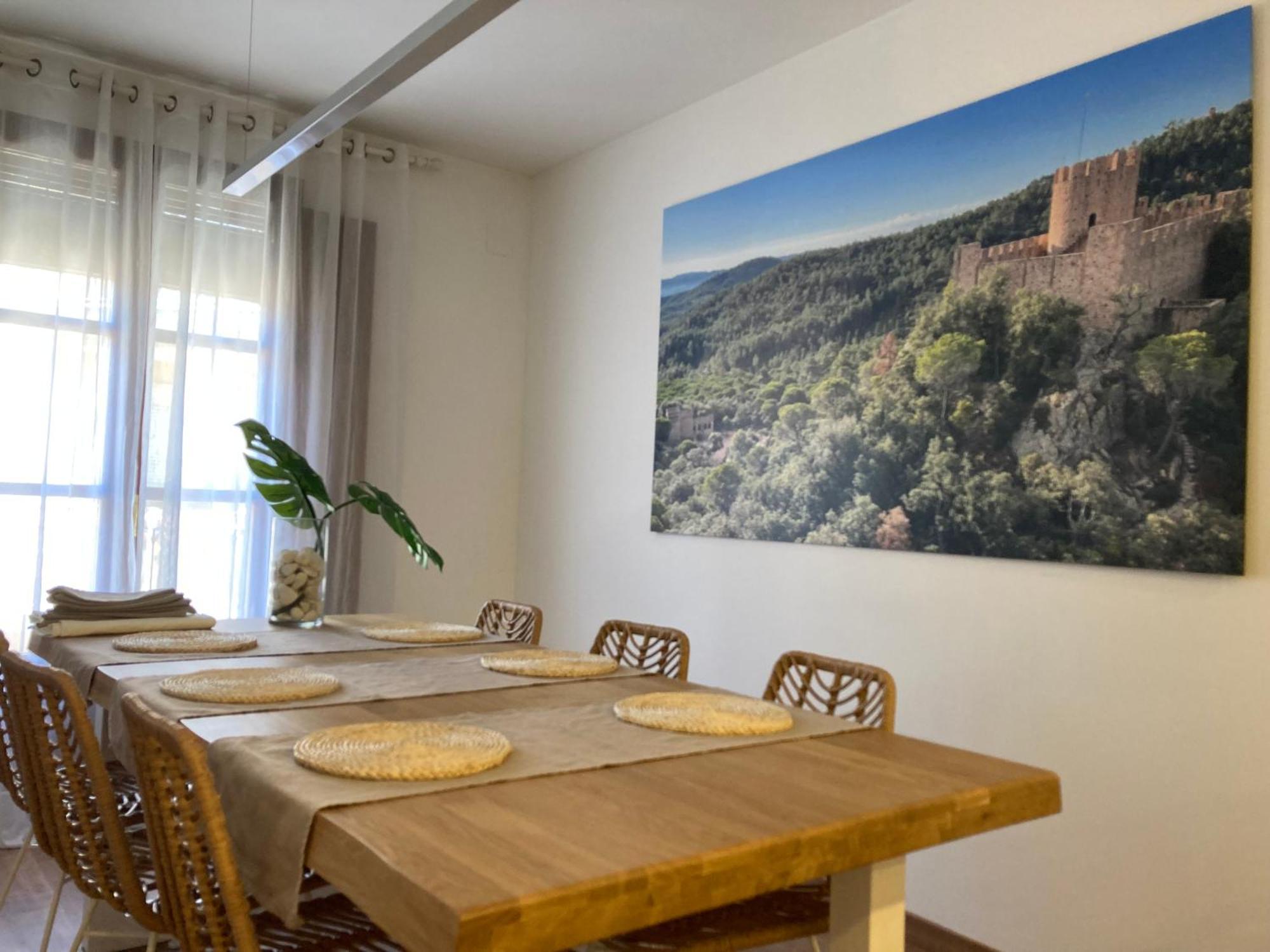 Apartamento Centrico, Climatizado Y Totalmente Equipado De 3 Habitaciones Para 6-7 Personas 圣科洛马·德法尔 外观 照片